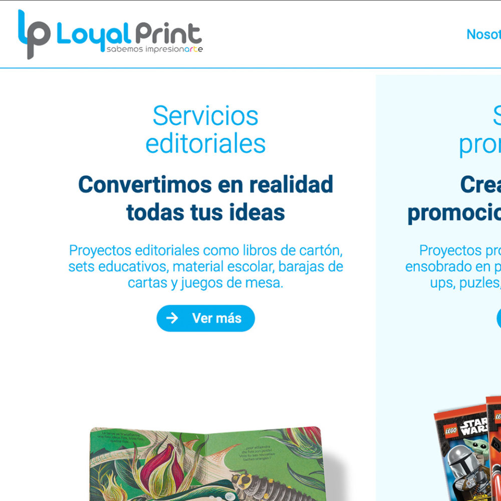 Página web – Loyal Print