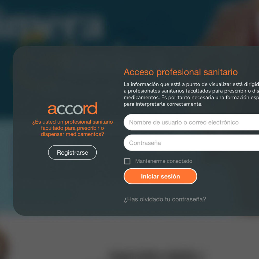 Página web – Accord urología (Accord Healthcare)